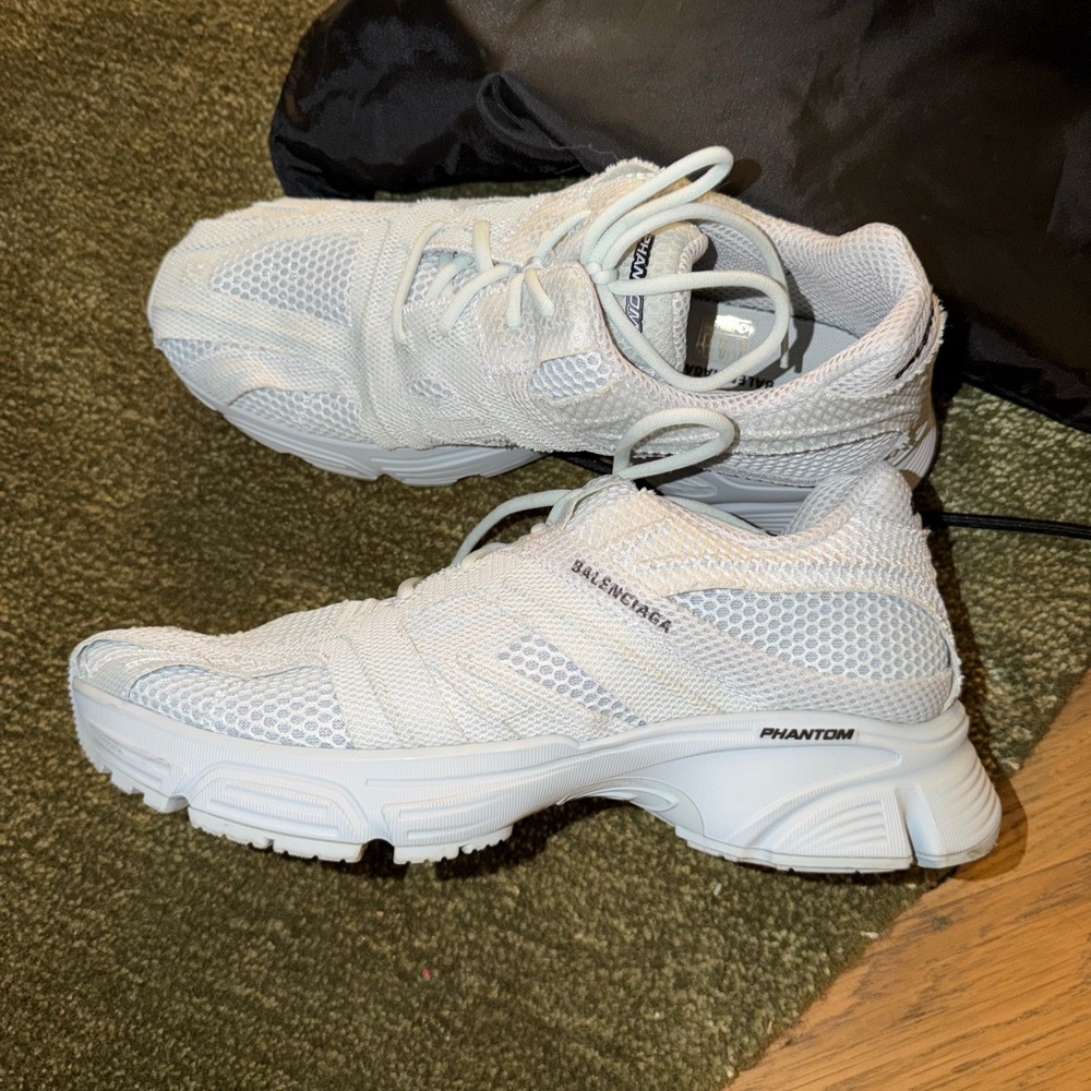 Balenciaga - Phantom Mesh Sneakers - Blue - Size EU 44 and US 11M 11.5W